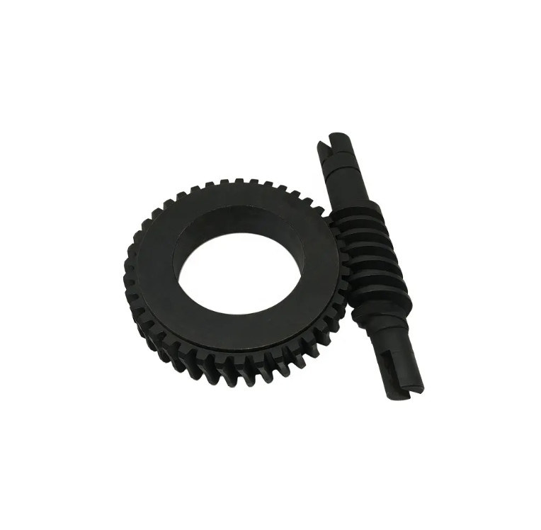 1-10 Inch Pitch Metal Worm Gear Untuk Transmisi Daya / Kontrol Gerak