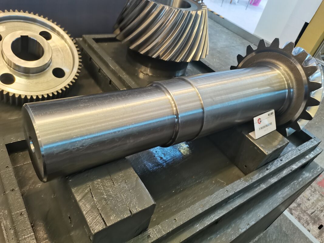 Set Gigi Spiral Miring Tugas Berat 29 Spline untuk Mesin Industri