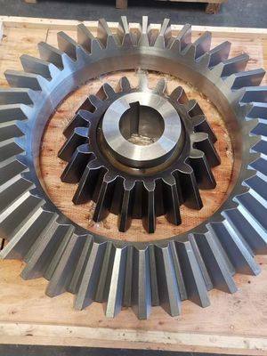 Ground Surface Finish Stock Bevel Gears For Crusher High Performance