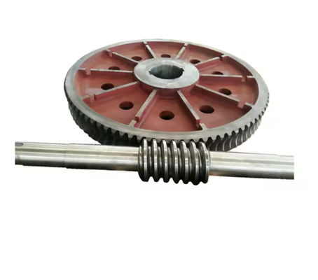 Kekuatan Tinggi Custom Worm Gear Shaft Worm Gear Besar OEM Tersedia